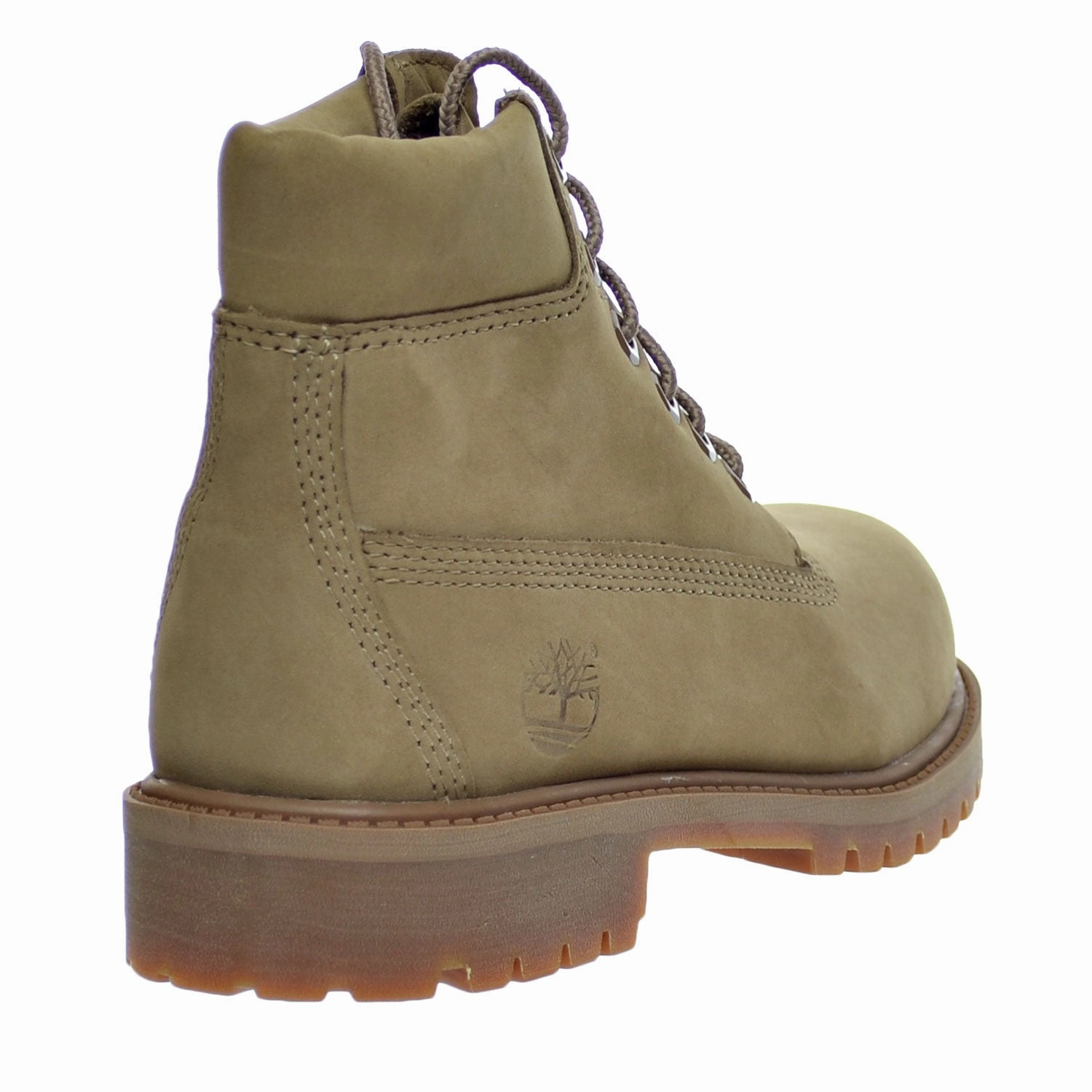 Timberland 6 Inch Premium Waterproof Little Kid's Boots Yellow Nubuck On Cloudtrax Waterproof Hiking Boots