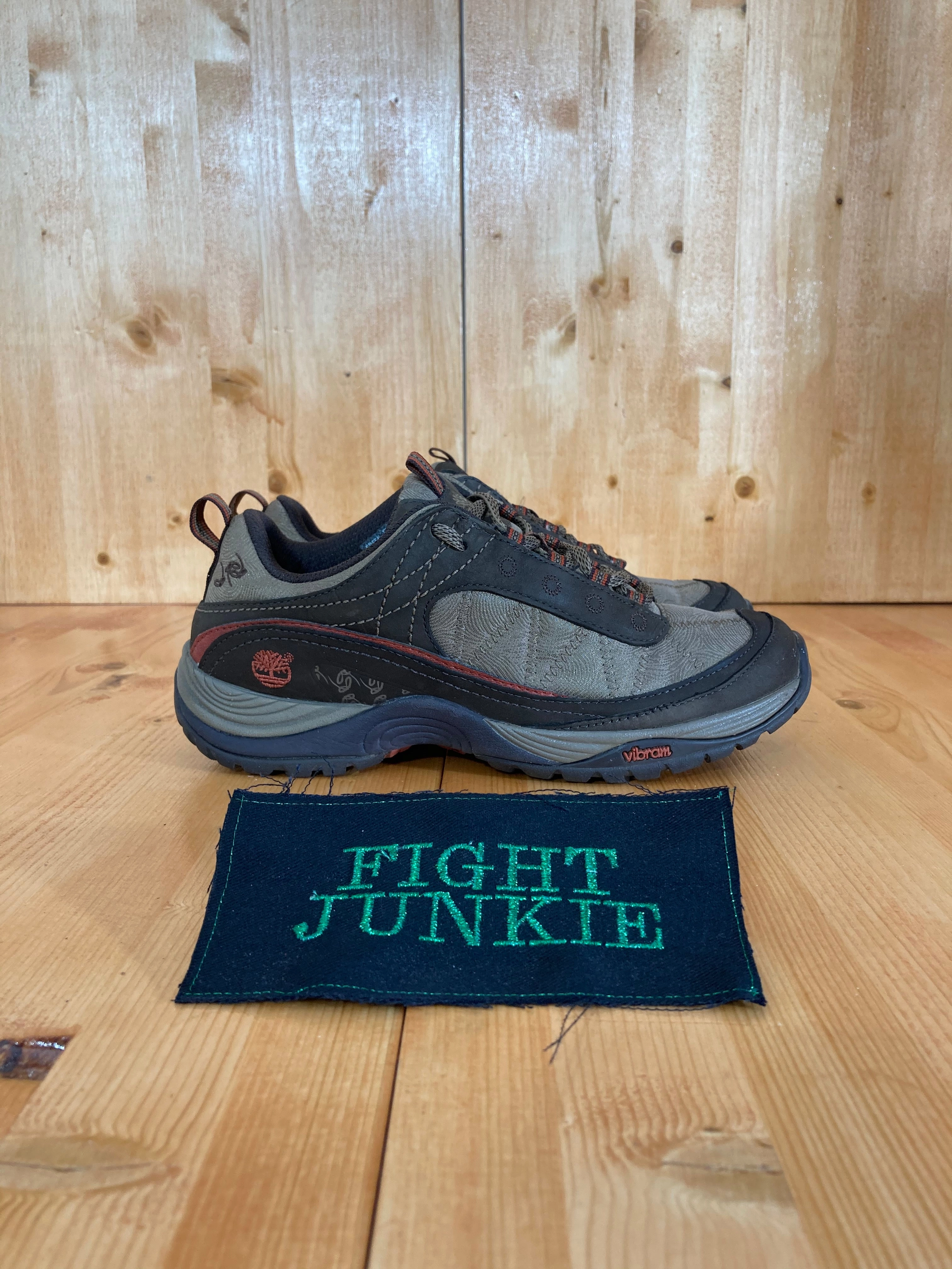 TIMBERLAND Women's Size 7.5 Vibram Ortholite Hiking Shoes Sneakers Salomon Hiking Boots 4d Gtx