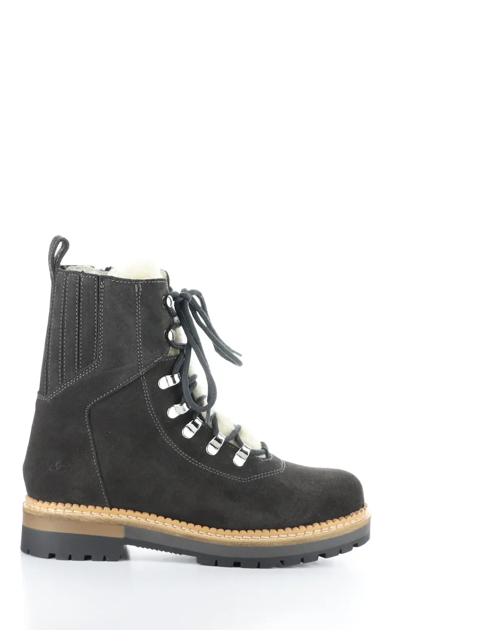 Women's Ada Round Toe Boot - Grey/Beige Swiss Army Surplus Boots