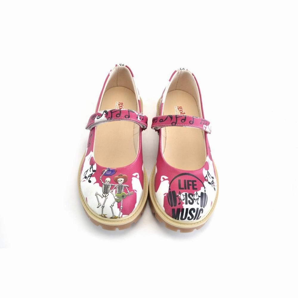 easy move zipper Ballerinas Shoes KTB109