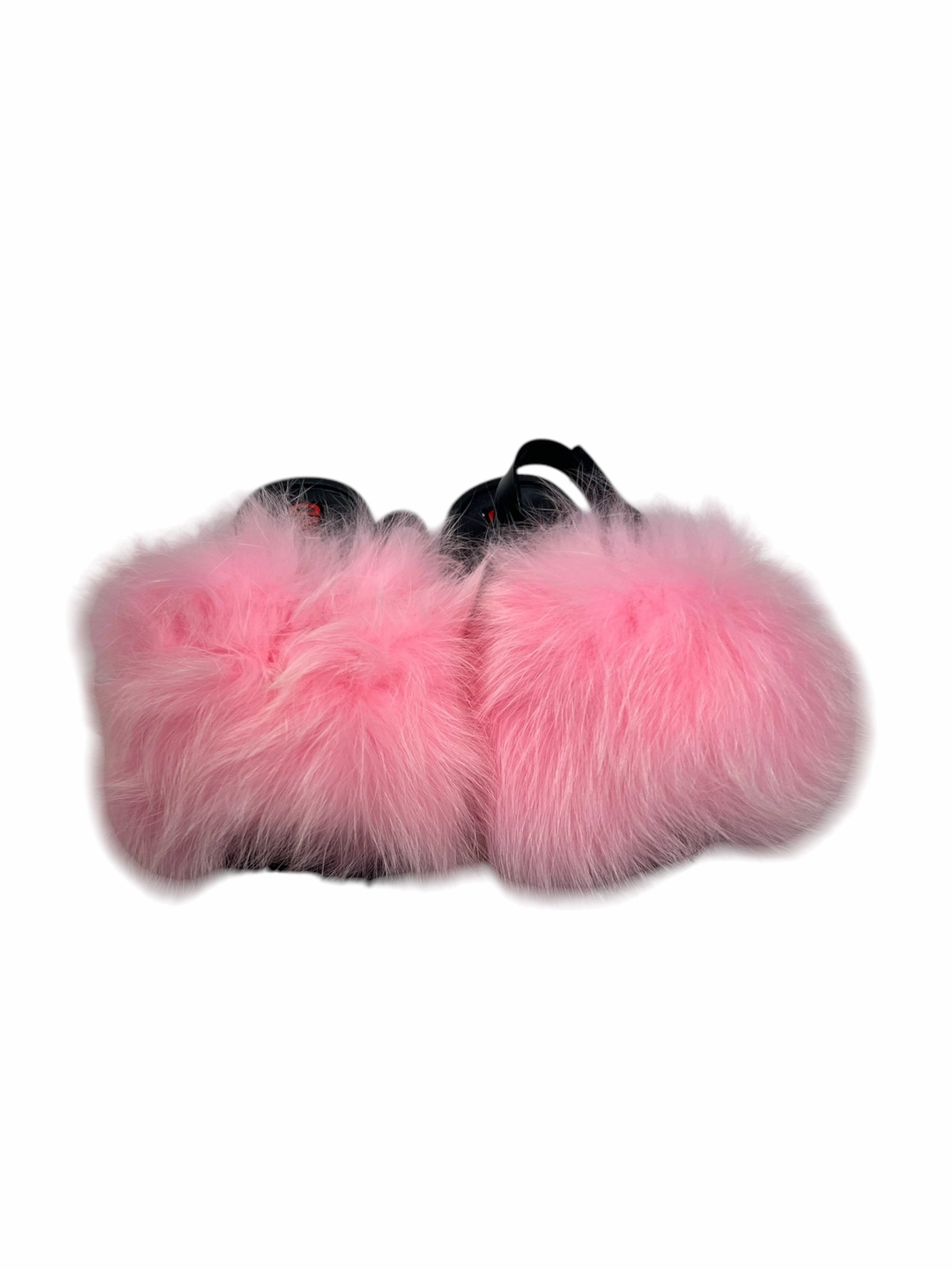 Lightning Mcqueen Slippers Toddler faux fur slides light pink