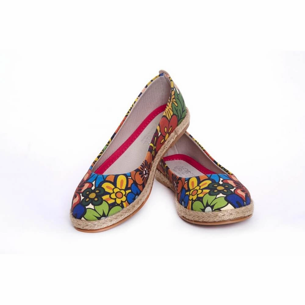 Ballerinas Shoes FBRX1194 Versatile Retro Mood