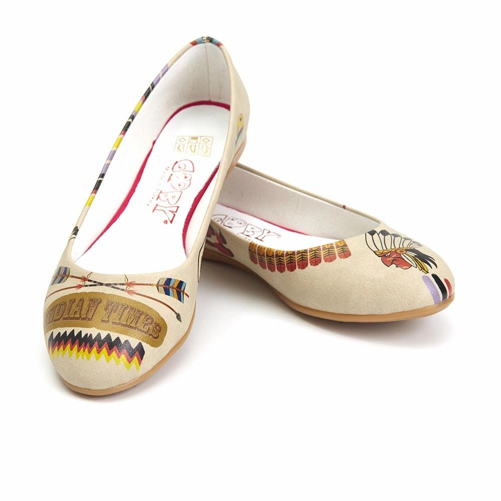 Indian Times Ballerinas Shoes 1085 Craftsmanship Moist Guard