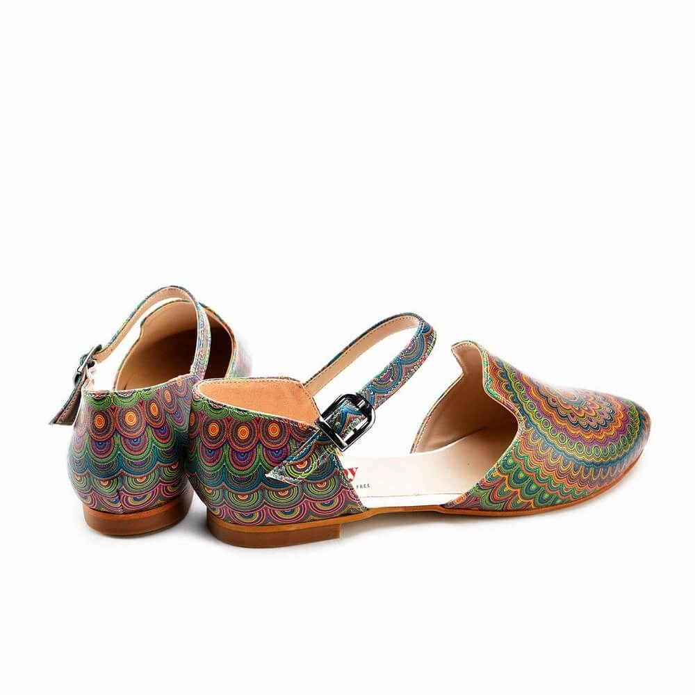 Young Mood Reinforced toe Ballerinas Shoes GRYB109