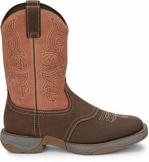 Tony Lama Men's 11" Junction Dusty Wide Square Toe Work Boot Lehigh Work Boots
