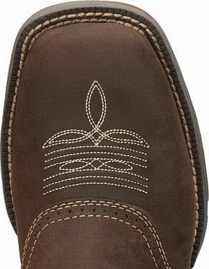 Georgia Work Tony Lama Men's 11" Junction Dusty Wide Square Toe Work Boot