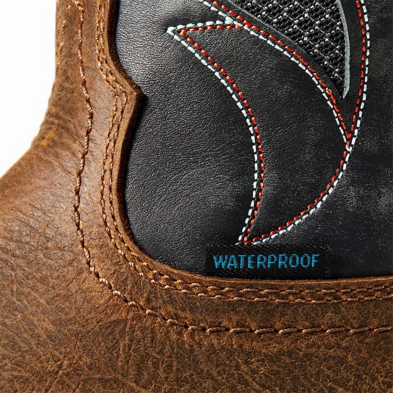 Ariat Men's 11" Waterproof WorkHog XT VentTEK Wide Square Toe Work Boot Best Way To Get Smell Out Of Work Boots