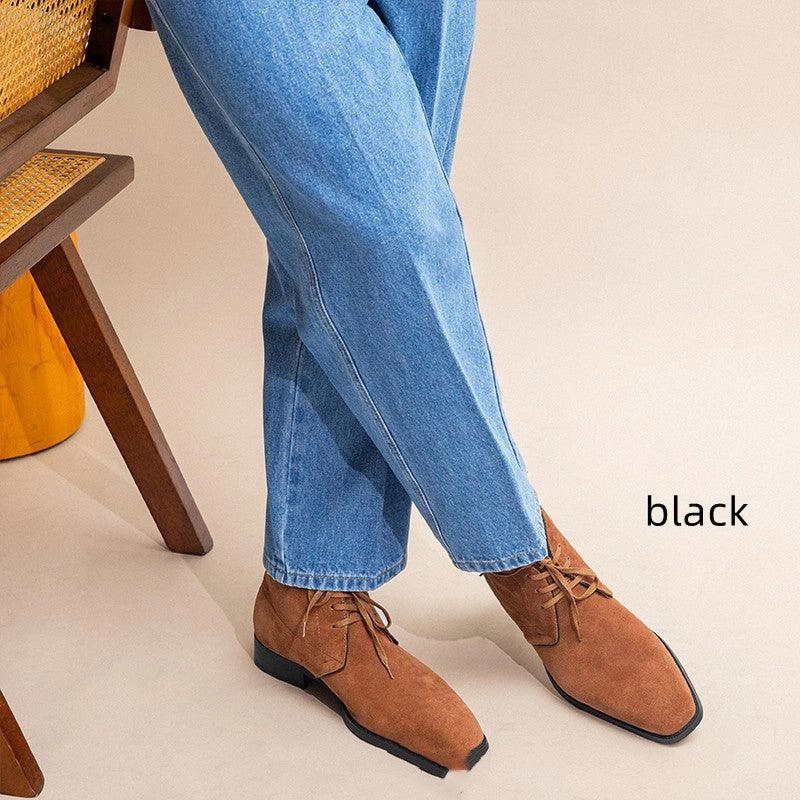 Esd Rated Work Boots Top Layer Cowhide Boots For Men