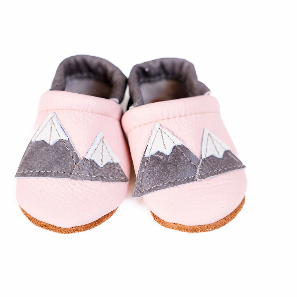 Rose Blush Mountains Leather Shoes Moccs Baby and Toddler High Heel Converse Tennis Shoes