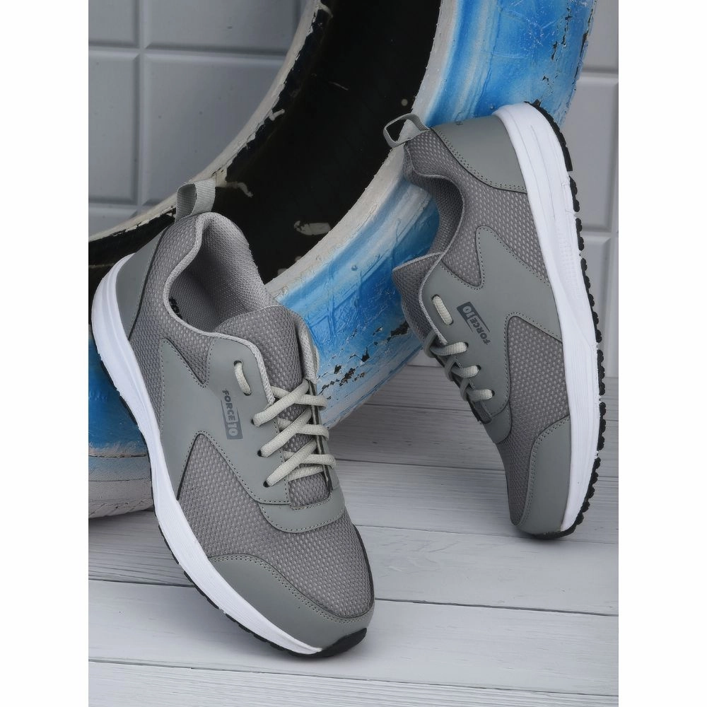 Force 10 Sports Lacing Shoes For Men (Grey) SPRINT By Liberty Nike Promina Training Shoes