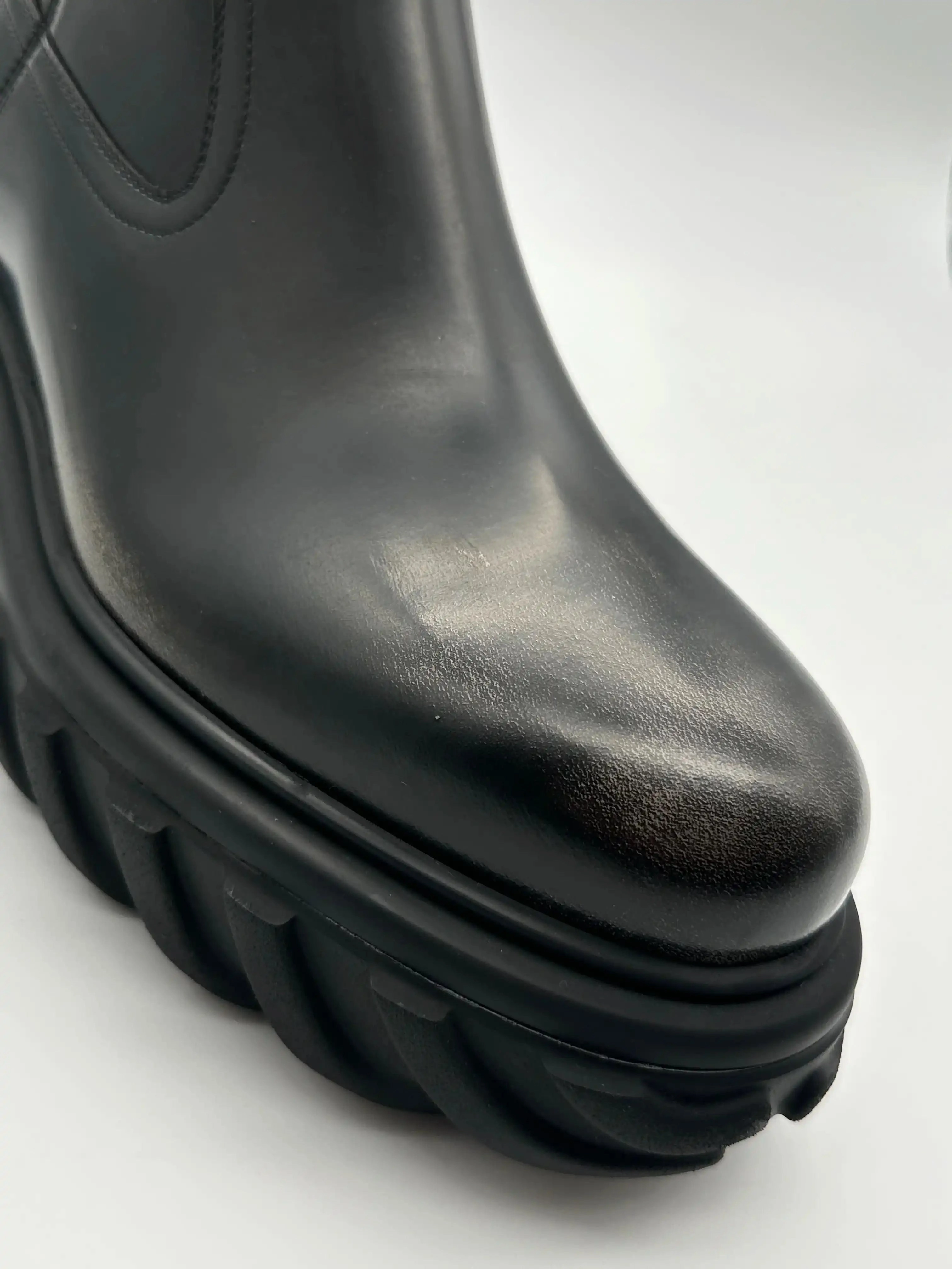 Boots With Fur Trim Tractor Motor Ankle Boots Anthracite