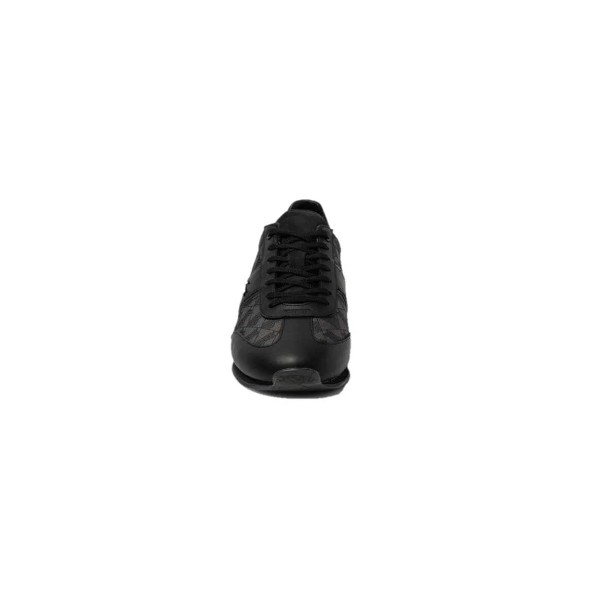 LACOSTE 7-45CMA0013231 ANGULAR JQ MN'S (Medium) Black/Grey Textile, Leather & Synthetic Lifestyle Shoes Versatile