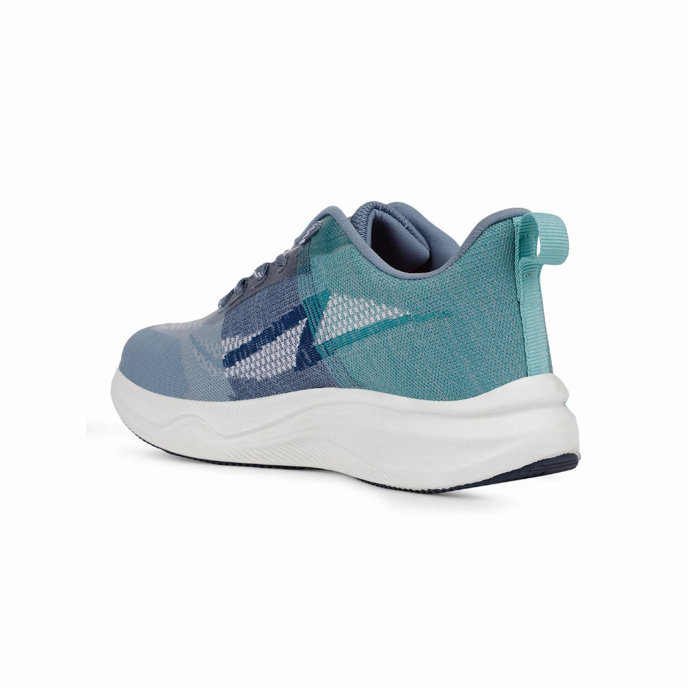 Leap7x Sea Green Sports Lacing Running Shoes For Men GHD-22 By Liberty Nike Slip On Training Shoes