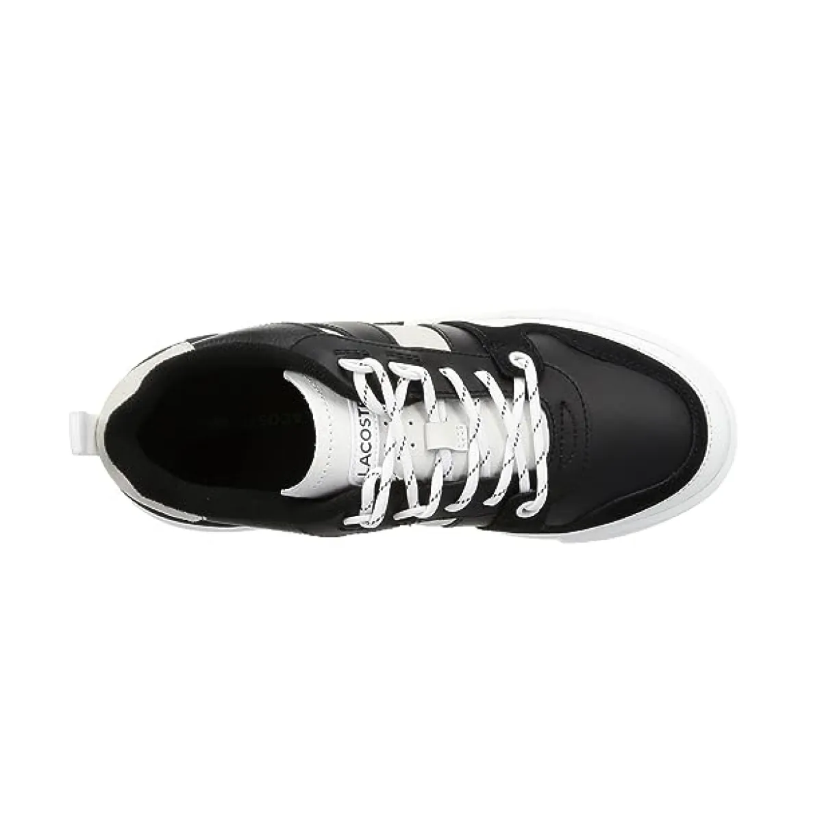 LACOSTE 7-44SFA0112312 L002 222 WMN'S (Medium) Black/White Leather Lifestyle Shoes duathlon - running shoes