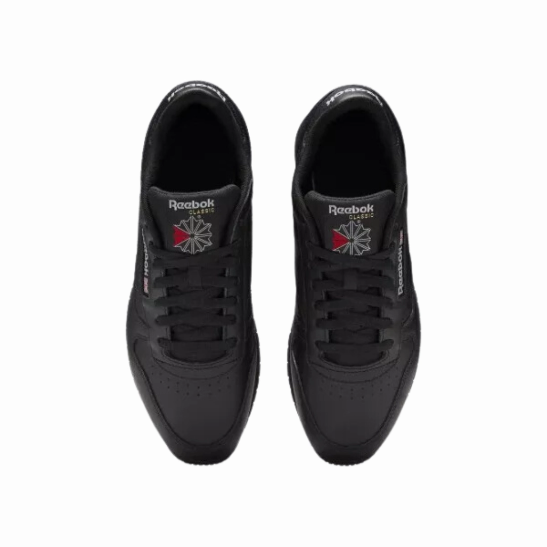 Comfortable Wear King Strong REEBOK 100008494 (GY0955) CLASSIC LEATHER Mn's (Medium) Black Leather Lifestyle