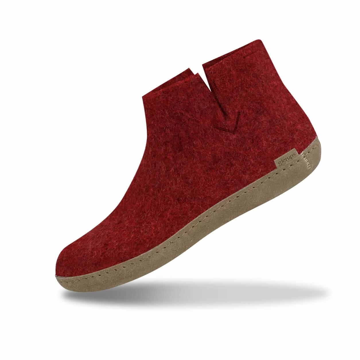 Boot with leather sole - Red Perfect For Holiday