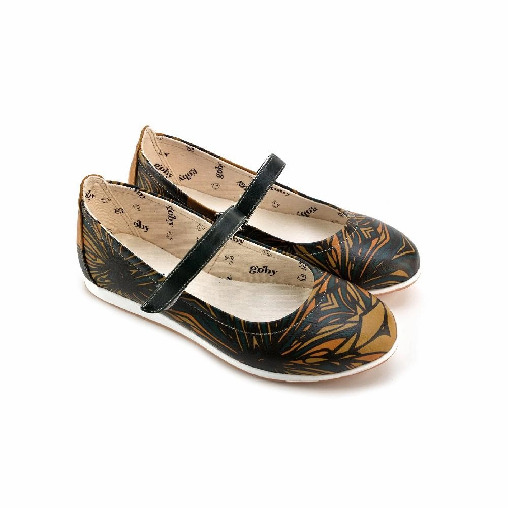 Matte Base Ballerinas Shoes GOB115