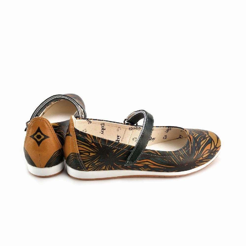 Synthetic Upper Breathable mesh Ballerinas Shoes GOB115