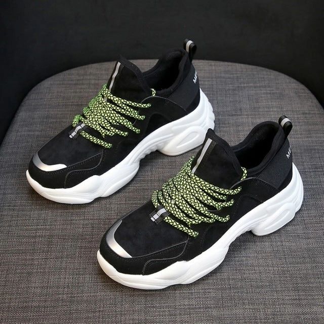 Flat Sole Tennis Shoes Women Casual Shoes Femme 2019 Spring Autumn Shoes Women Sneakers Flats Fashion Lace-Up white Breathable woman Sneakers