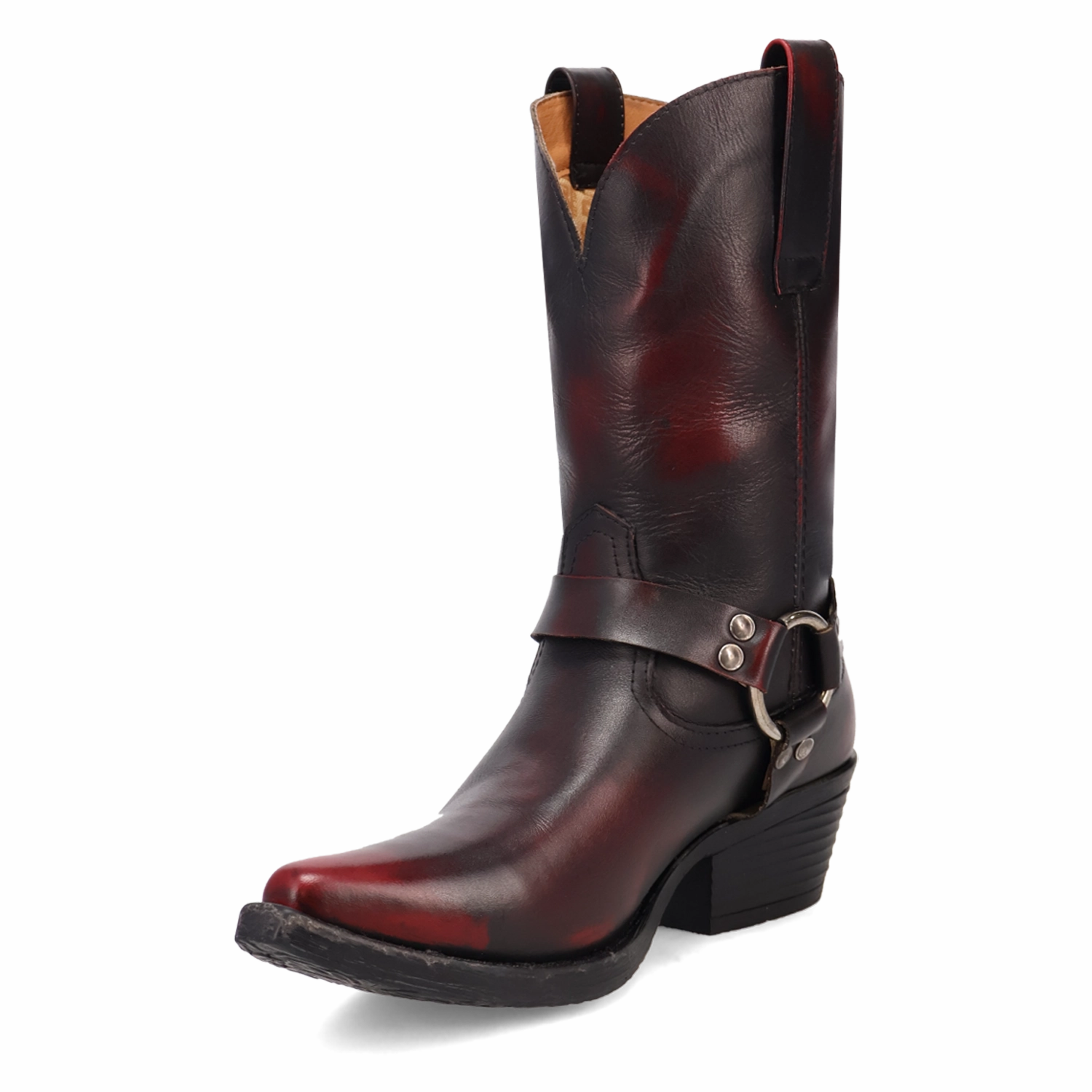 Adidas Roller Skate Shoes Ride A Way Wine Leather Boot (DS)