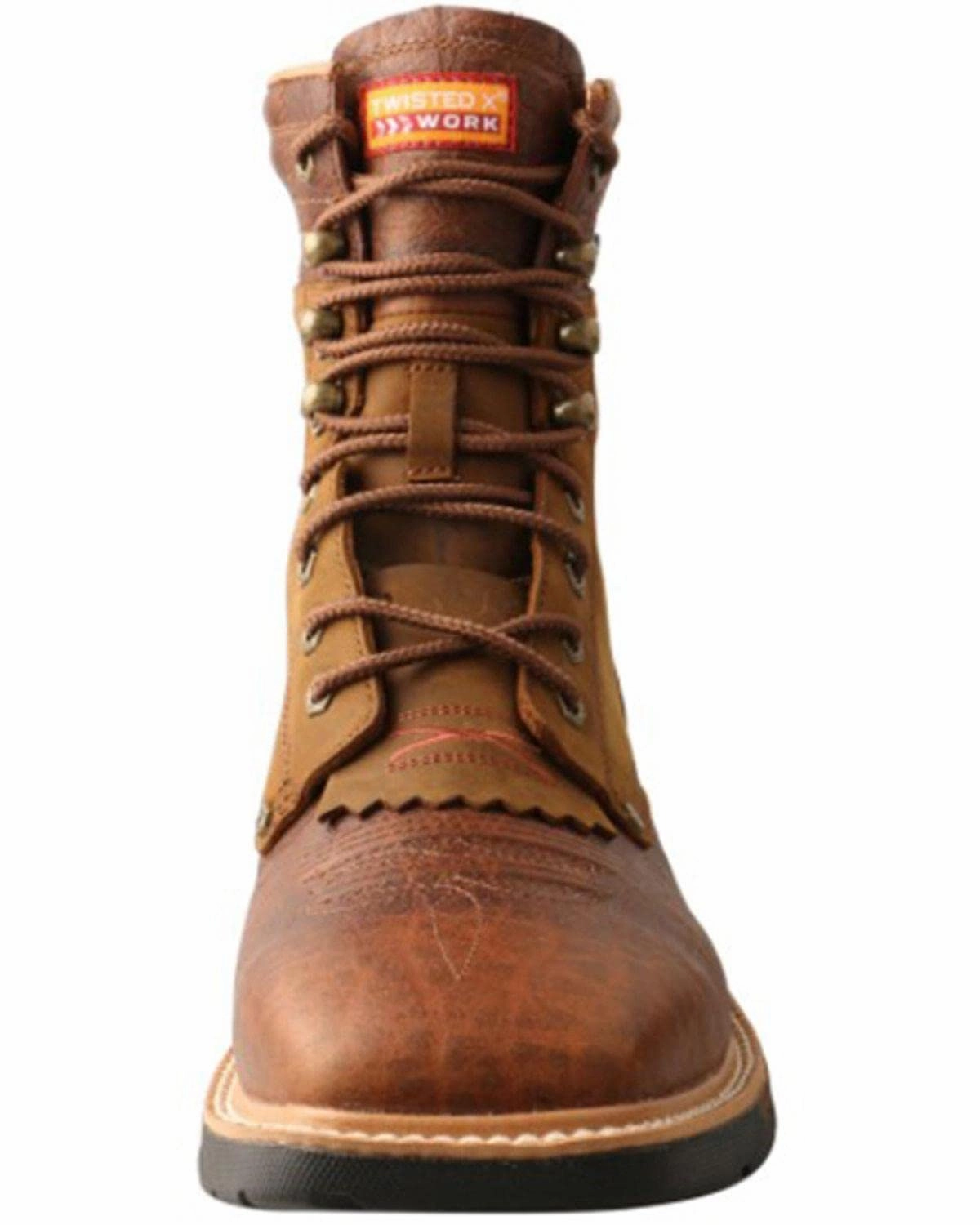 Twisted X Men's 8" Waterproof CellStretch Lacer Square Toe Work Boot Difference Between Hiking And Work Boots