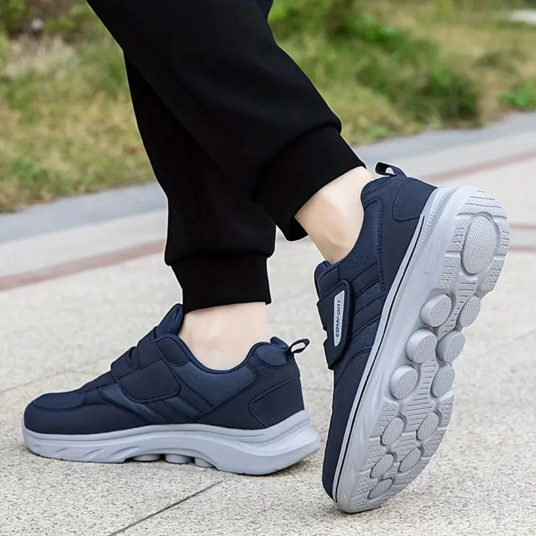 Flat Sneakers Shoes OCW Orthopedic Women Shoes Soft Sole Cushion Velcro Strap Walking Shoes