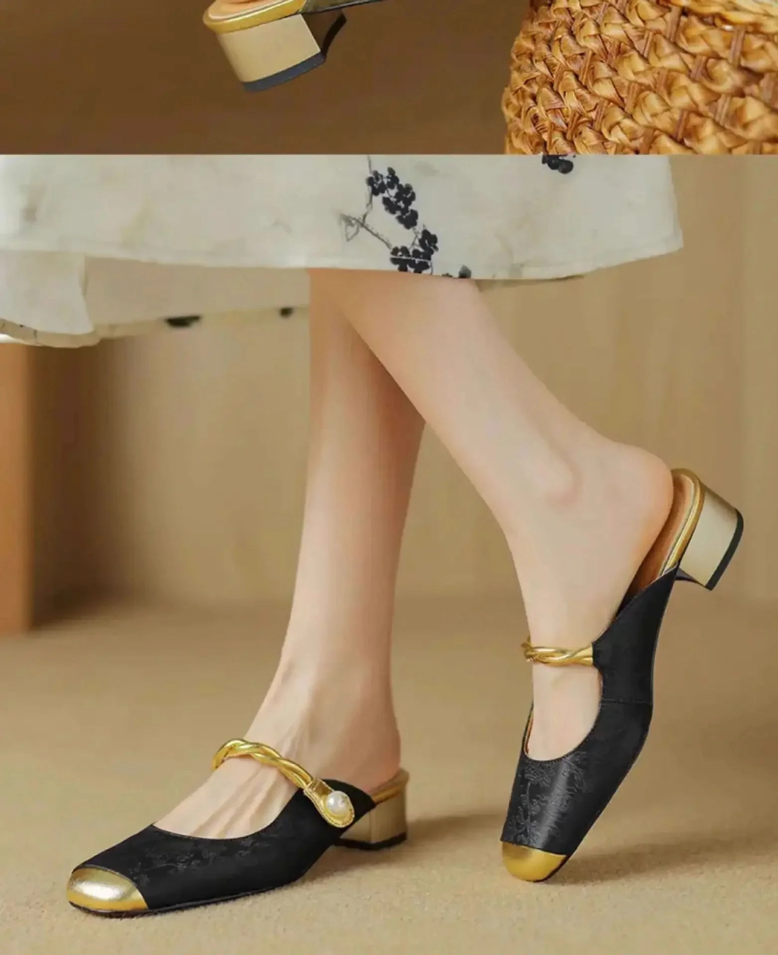 Asics Shoes Cheapest Online CHRIS Slipper or Slingback Pearl Accent Slip-On Shoes