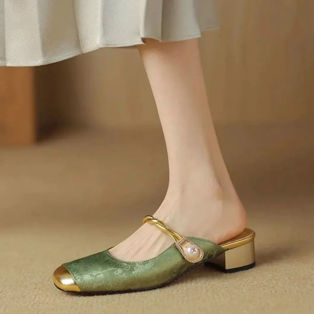 Asics Gel-flux Running Shoe CHRIS Slipper or Slingback Pearl Accent Slip-On Shoes