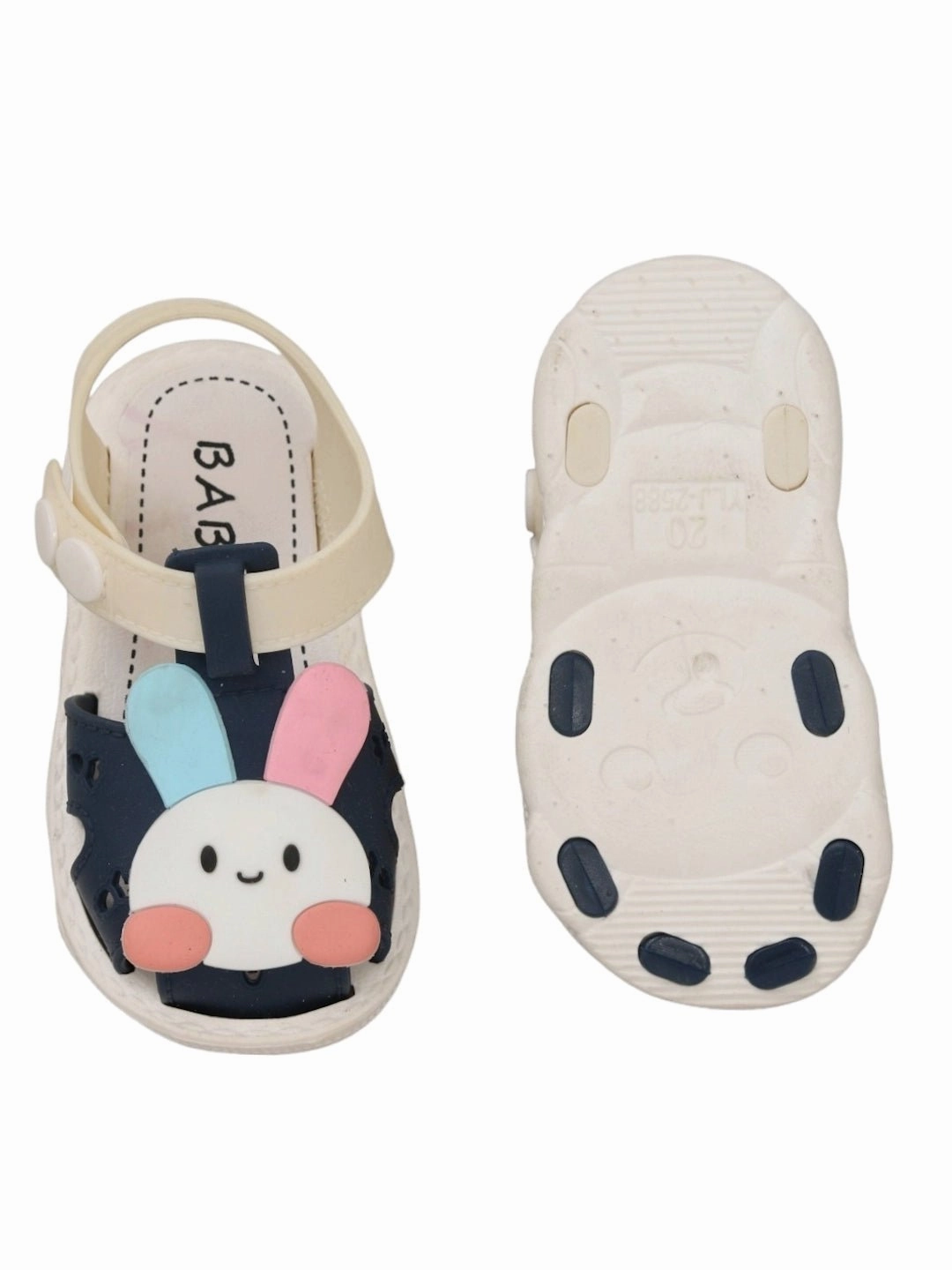 Cute Bunny Face Sandals in Navy Blue With Playful Design For Girls Best Sandals For Bunions