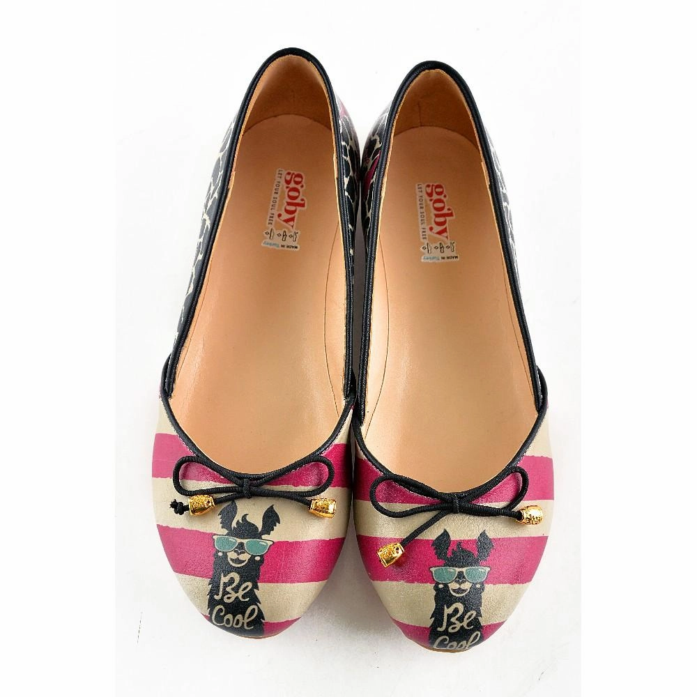 Leather Ballerinas Shoes OMR7111