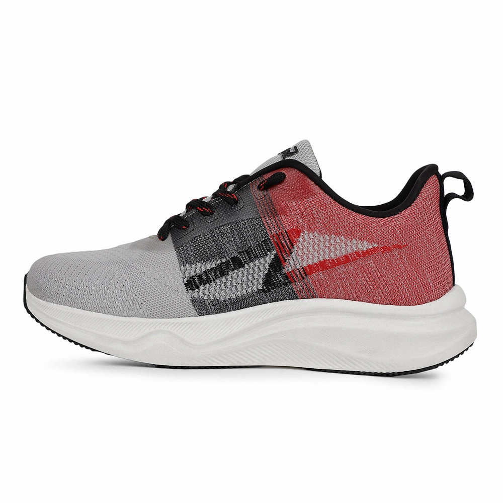 Adidas Powerlift Trainer Shoes Leap7x Maroon Sports Lacing Running Shoes For Men GHD-22 By Liberty