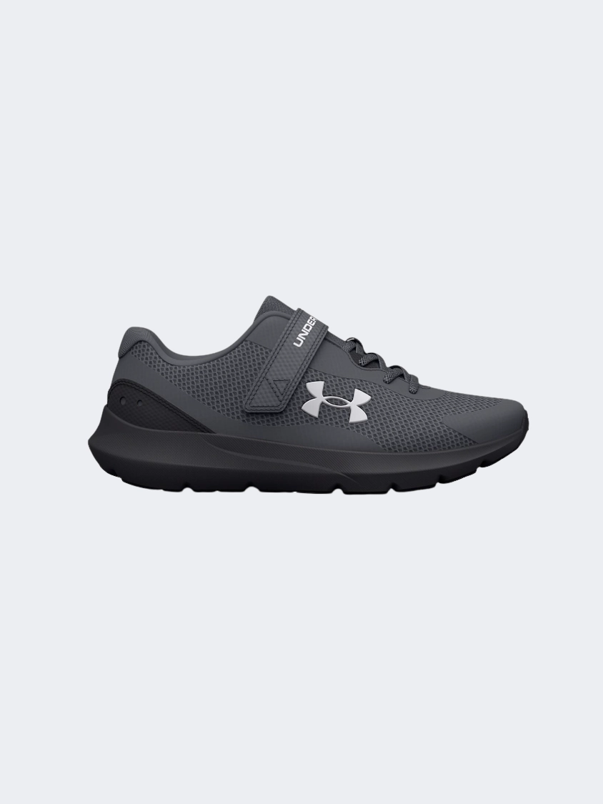 Best Running Shoes For Wide Under Armour Surge 3 Ps-Boys Running Shoes Pitch Grey/White