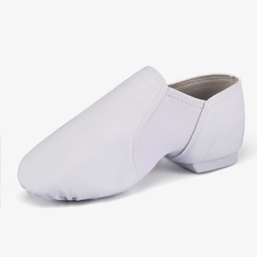 Unisex White PU Leather Upper Slip-on Jazz Shoe for Women and Men's Dance Shoes Asics Venture Trail Running Shoe