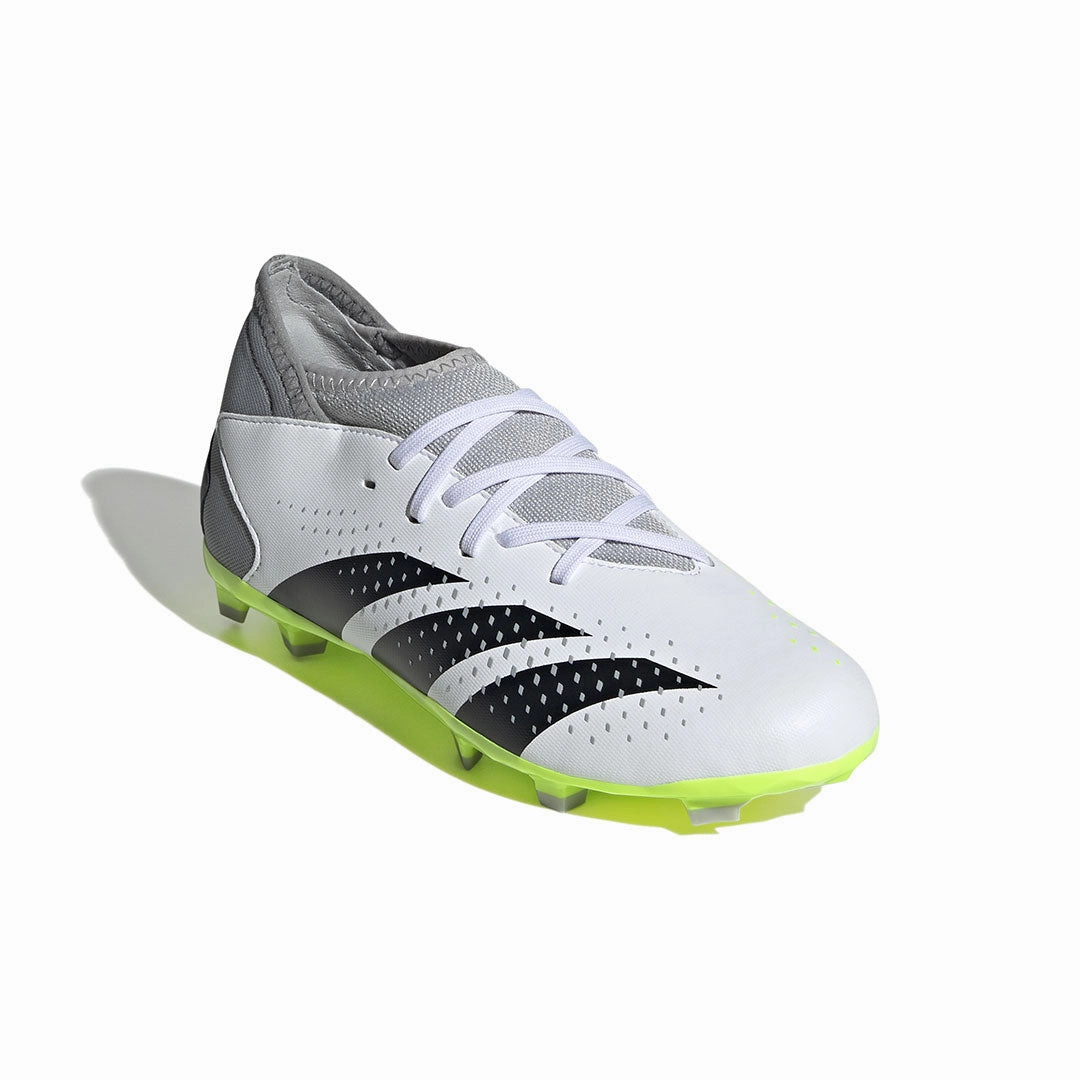 adidas - Kids' (Preschool & Junior) Predator Accuracy.3 Firm Ground Soccer Cleats (IE9504) Sl Soccer Cleats