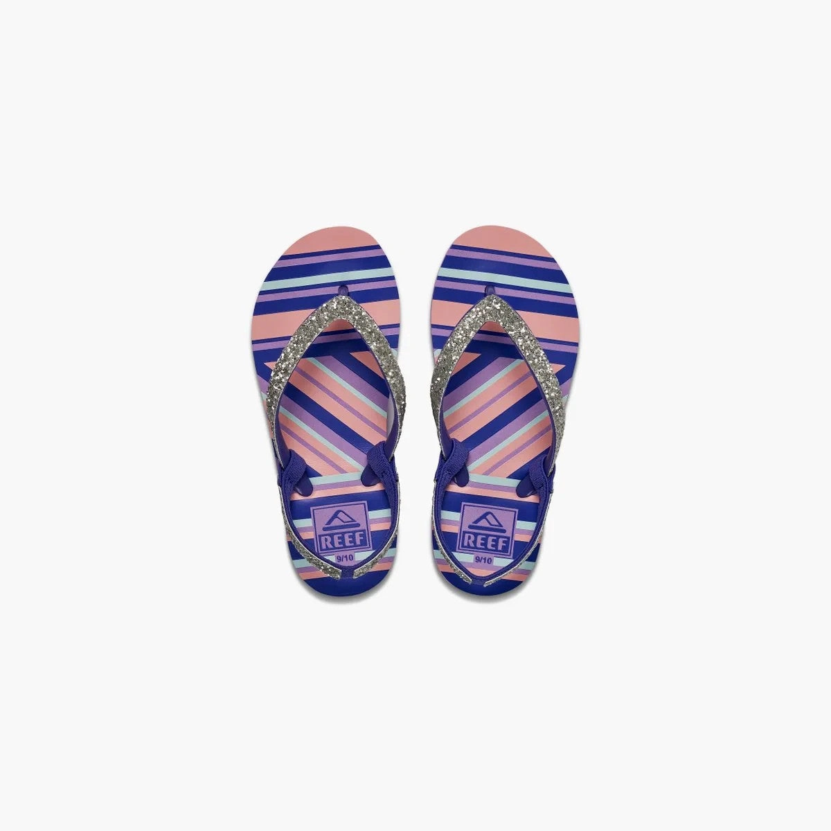 Reef Little Stargazer CI6754 Sandals Kids Multi Glitter Flip Flop JOBB722 5 Below Sandals