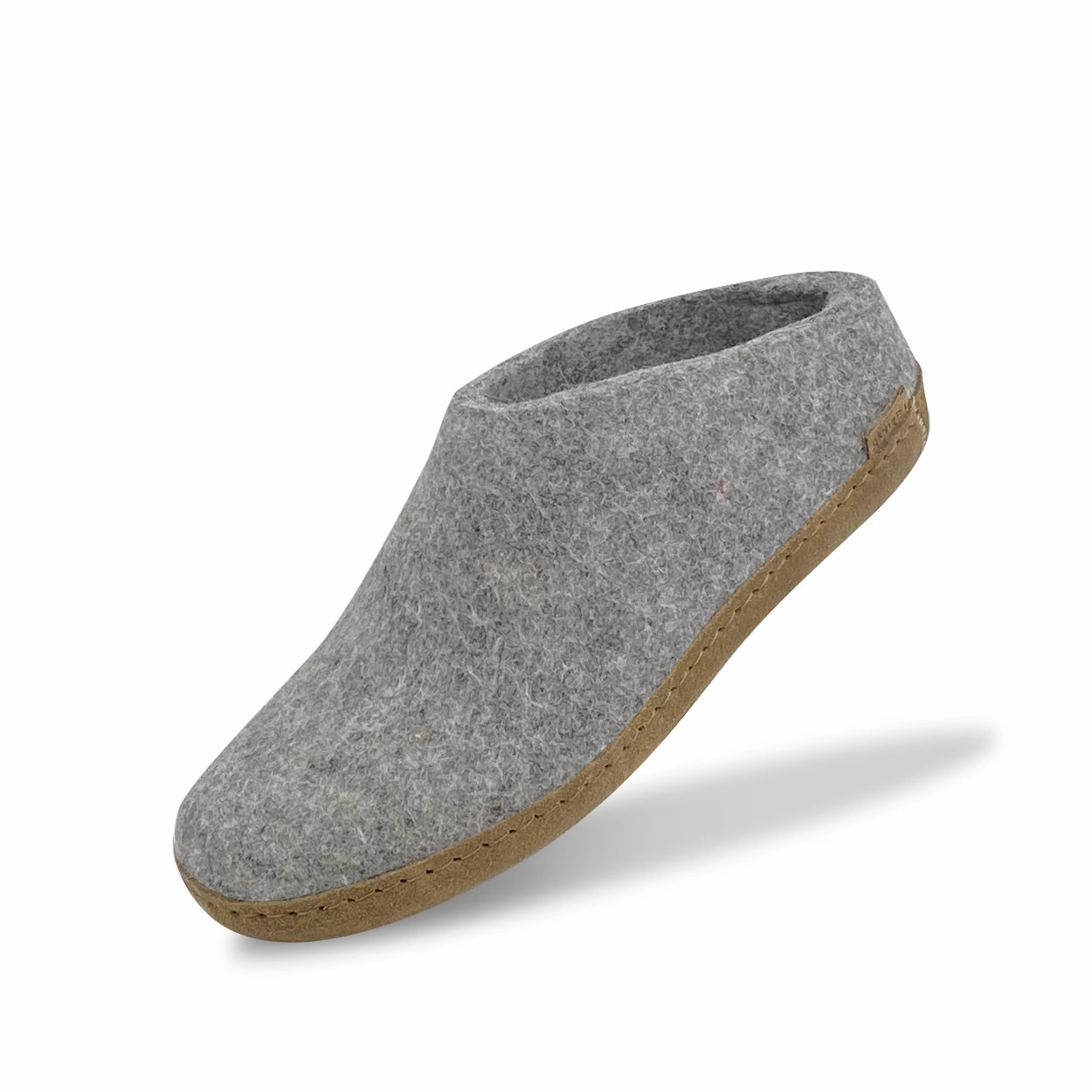 glerups Slip-on with leather sole Slip-on with leather sole Grey