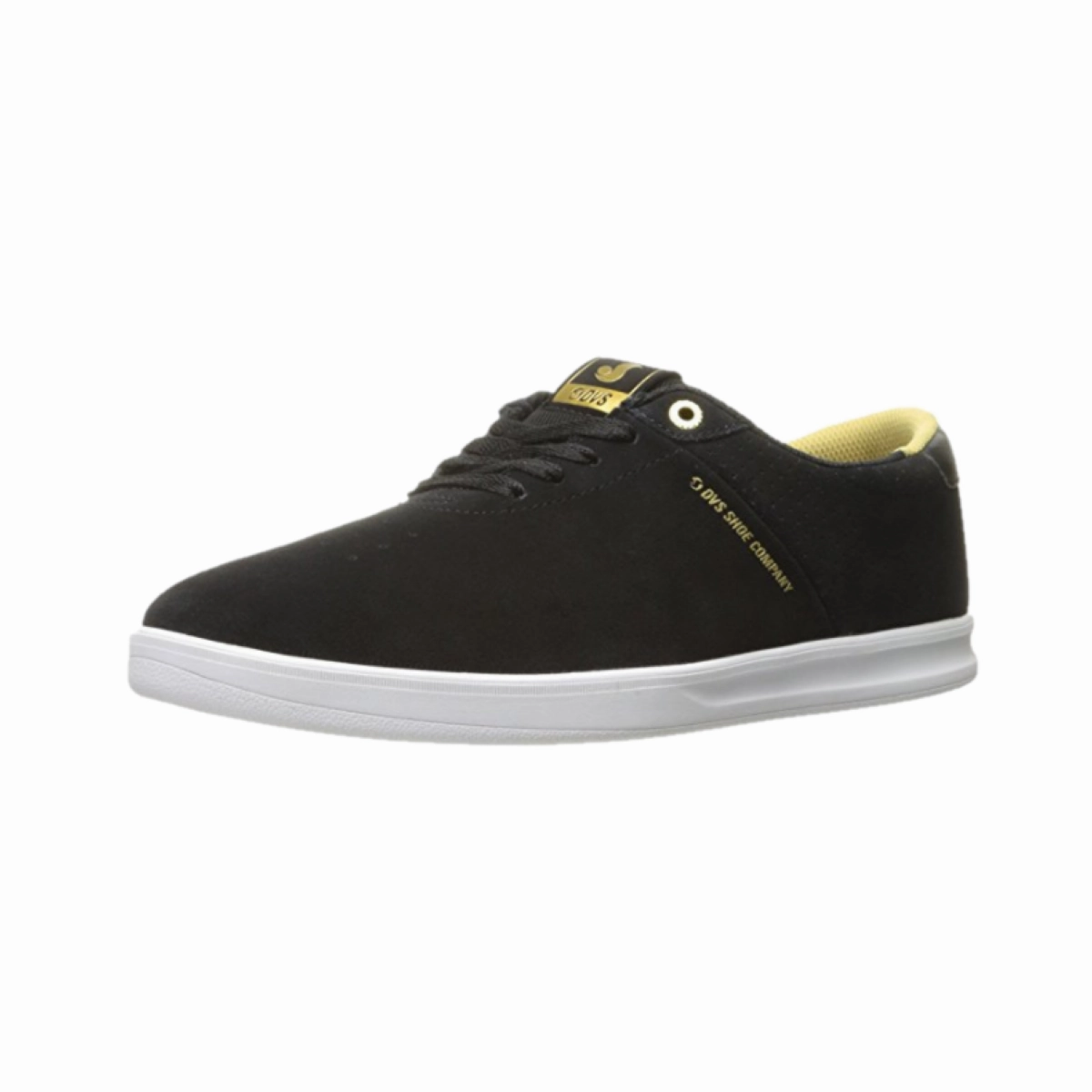 Planet Hike Family Run DVS F0000260004 RICO SC MN'S (Medium) Black/Gold Suede Skate Shoes