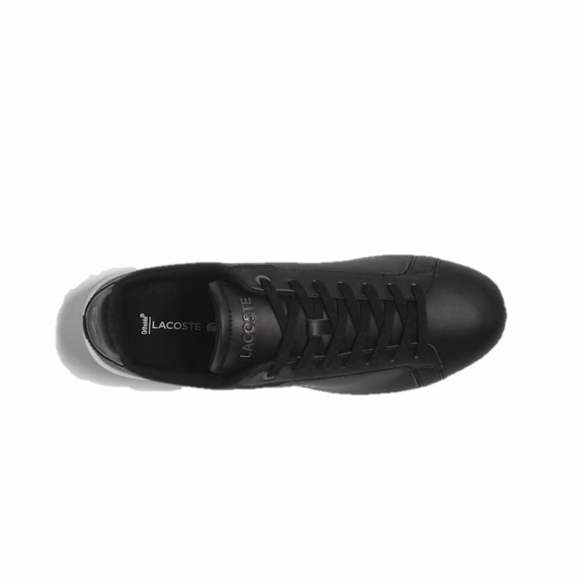 Concert Fit Quick Lifestyle LACOSTE 7-45SMA0110312 CARNABY PRO BL2 MN'S (Medium) Black/White Leather & Synthetic Lifestyle Shoes