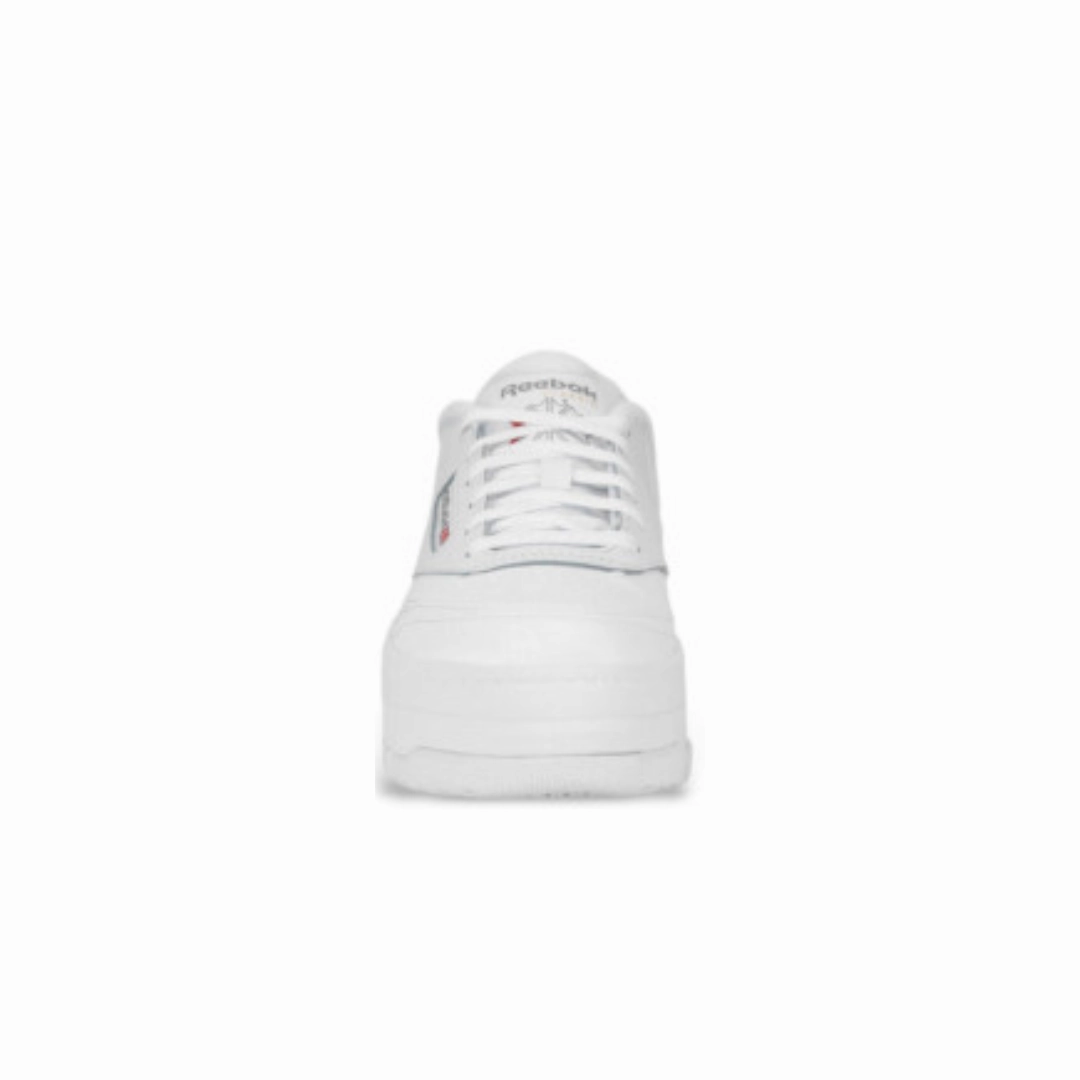 Hop Step mom style REEBOK 100075205 (IG5826) CLUB C EXTRA JR'S (Medium) White/White/Grey Leather Lifestyle Shoes