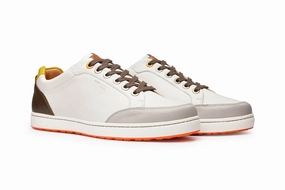 Northcote | Off White/Khaki High Grip Travel Shoes