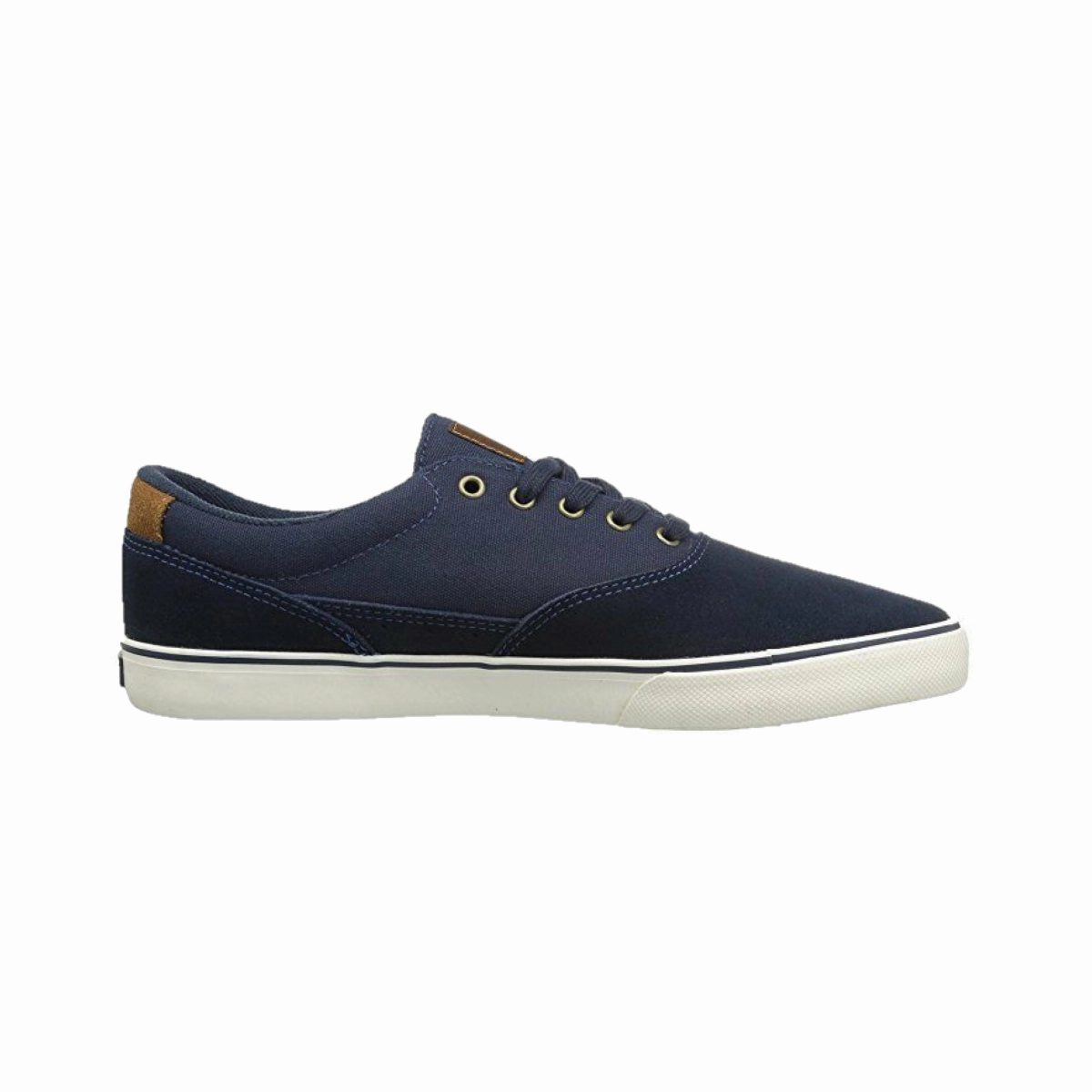 EMERICA 6102000110 480 PROVOST SLIM VULC MN'S (Medium) Navy/Brown/White Suede Skate Shoes Double Stitch Seasonal Pick