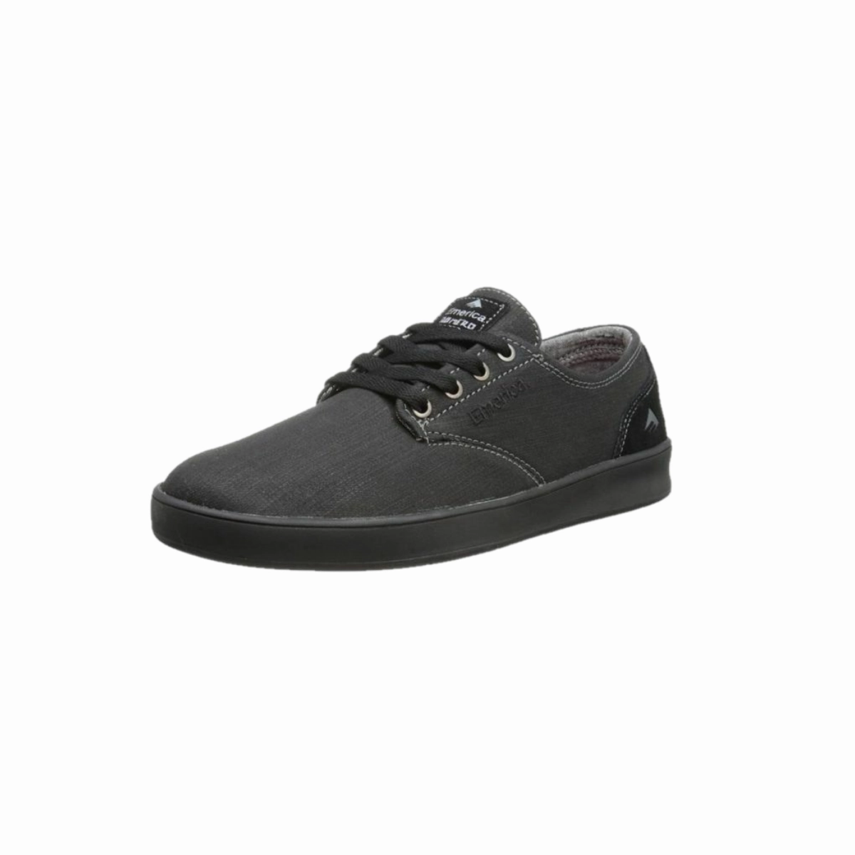 EMERICA 6102000089 544 THE ROMERO LACED MN'S (Medium) Black/Black/Gum Suede Skate Shoes Classic Fit