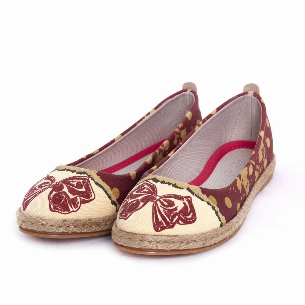 Energy Walk Bow Tie Ballerinas Shoes FBR1189