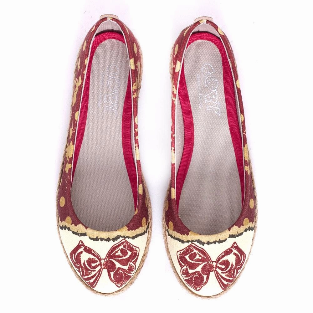 Bow Tie Ballerinas Shoes FBR1189 Swift Glide