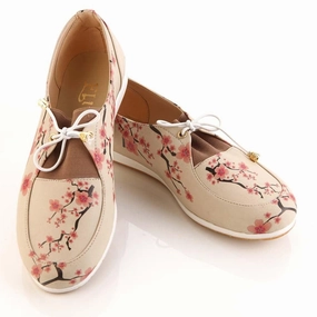 Best Seller Mom Fit Cherry Blossom Ballerinas Shoes OMR7302
