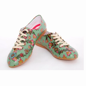 Snow Grip Flowers Ballerinas Shoes SLV071