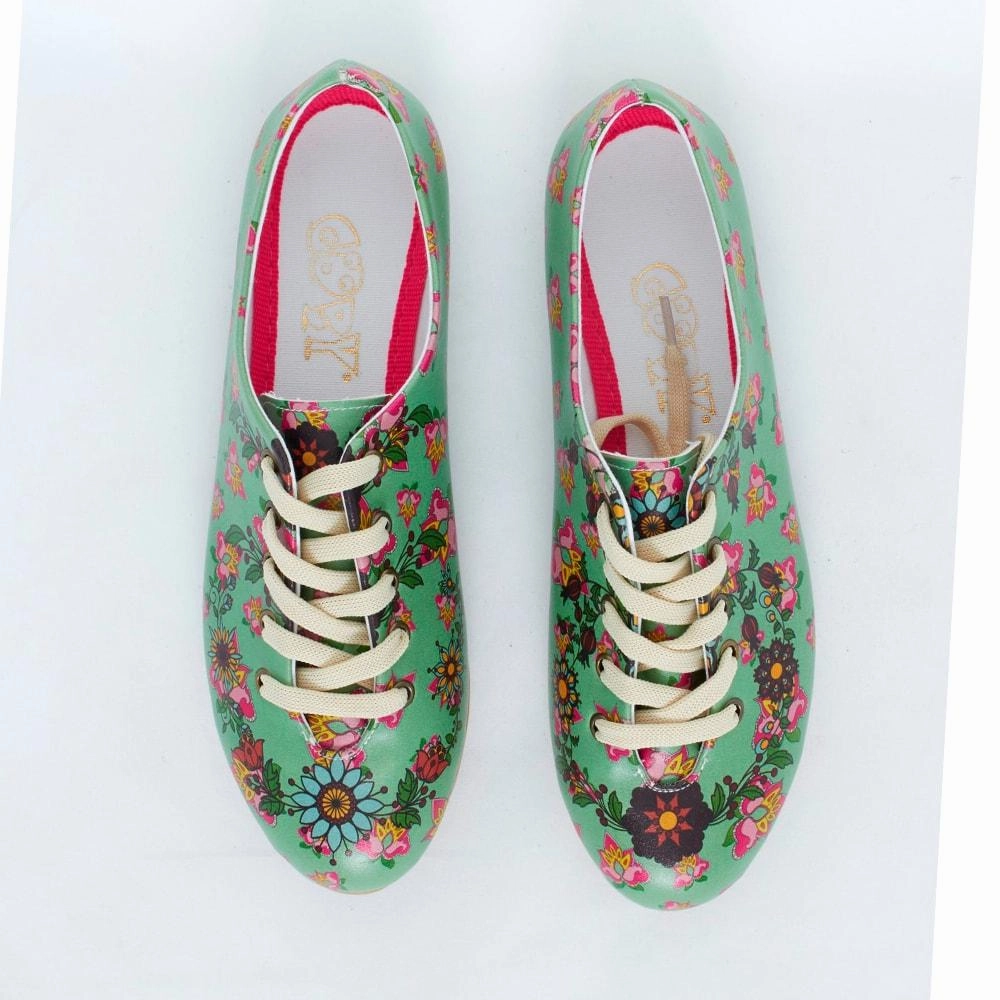 Flowers Ballerinas Shoes SLV071 Star Edge Sole Soft