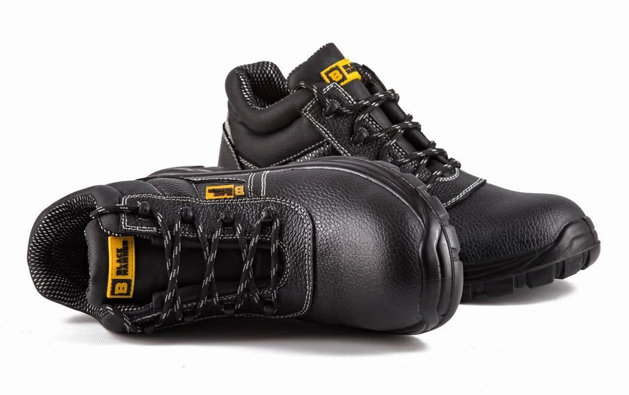 Mens Safety Waterproof Boots | Leather Steel Toe Cap | Working Ankle Lightweight S3 SRC 1007 Cactus Work Boots