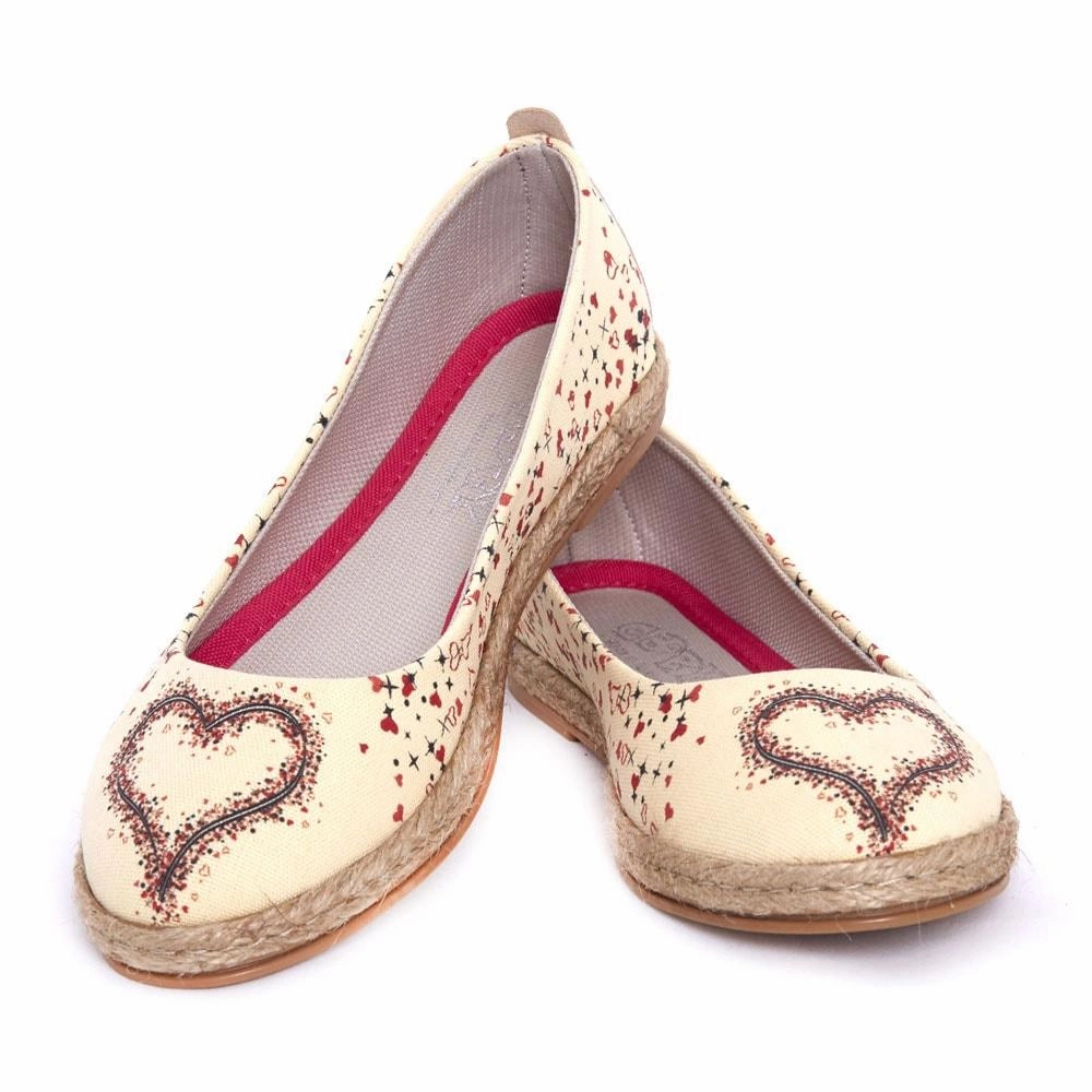 Heart Ballerinas Shoes FBR1186 Agile Path