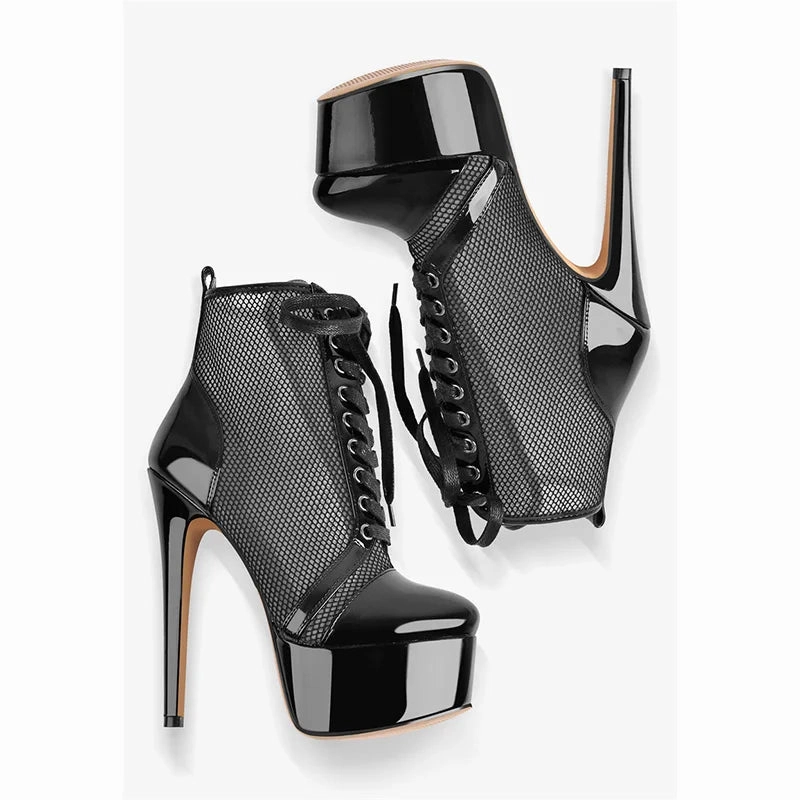 Sequin Cowgirl Boots Onlymaker Women Platform Ankle Boots